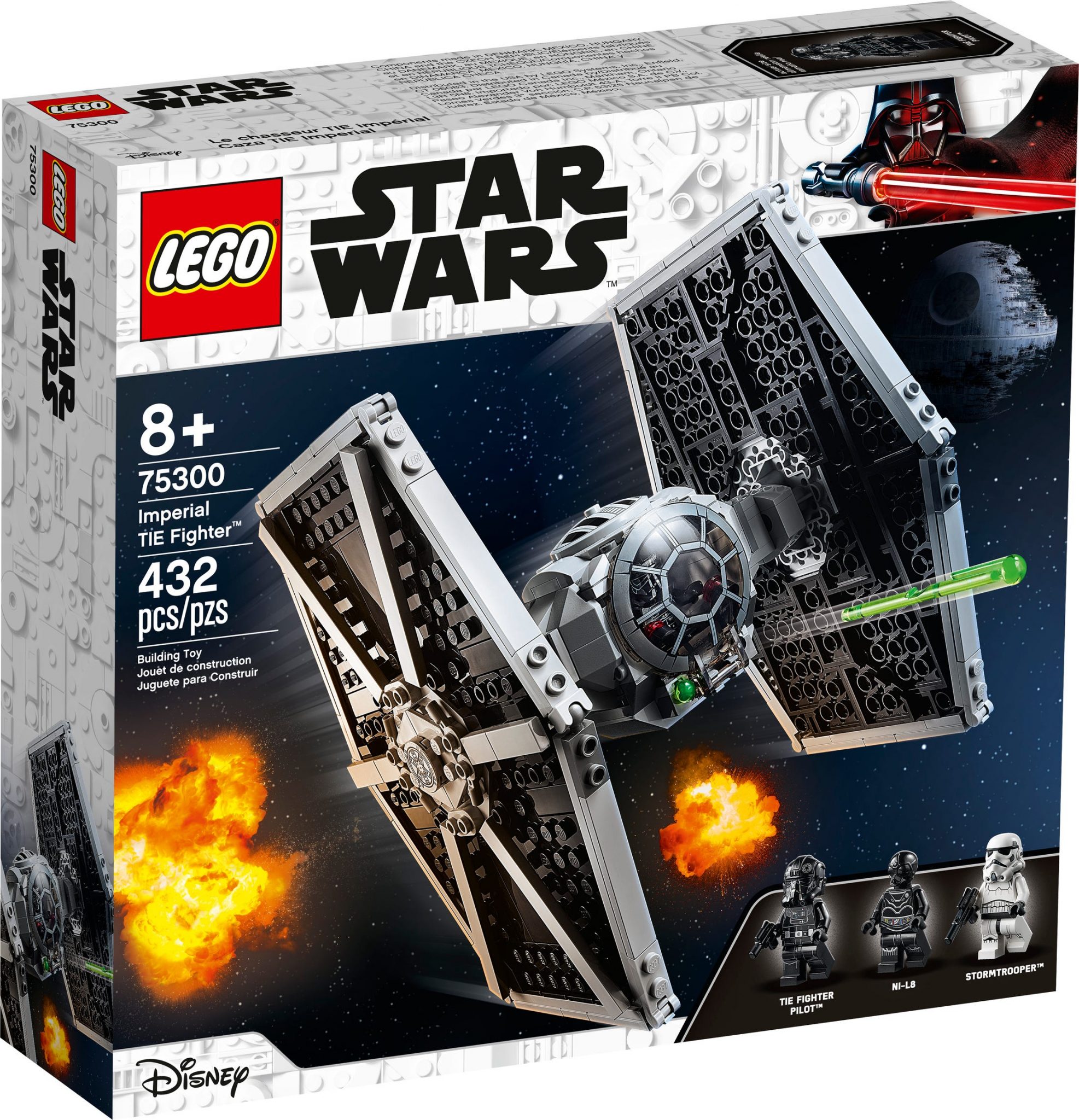 LEGO 75300 Imperial TIE Fighter Star Wars Tates Toys Australia