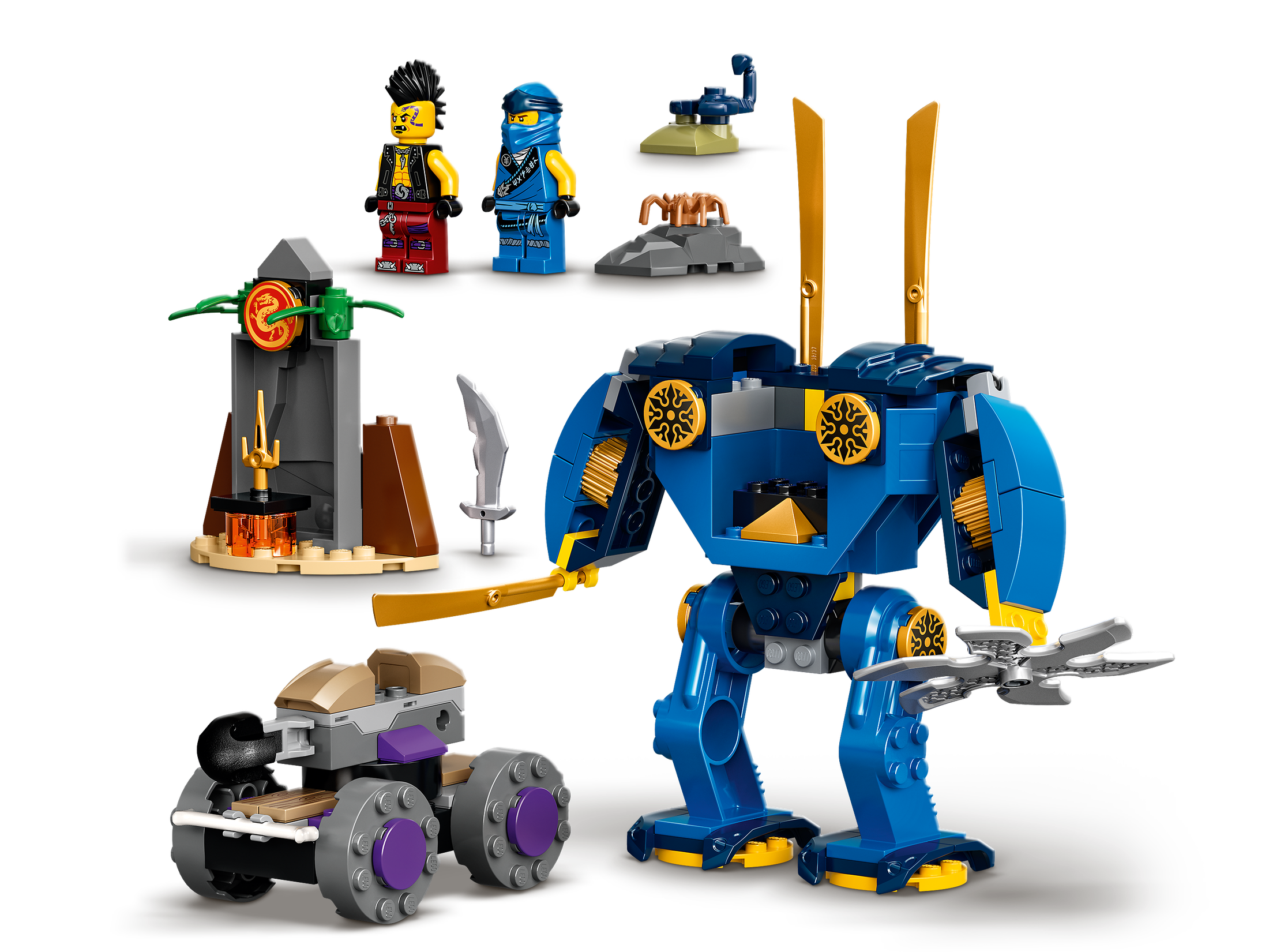 LEGO 71740 Jay' s Electro Mech – NINJAGO 4+ – Tates Toys