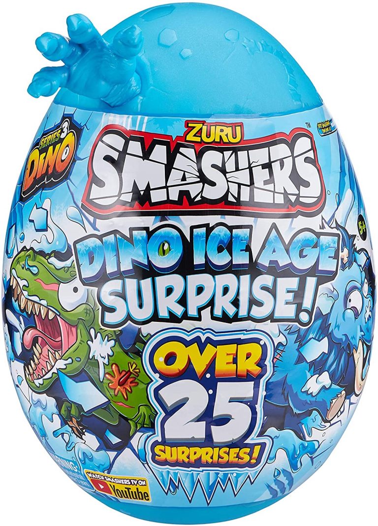 Zuru Smashers Dino Ice Age Surprise Egg (with Over 25 Surprises!) By