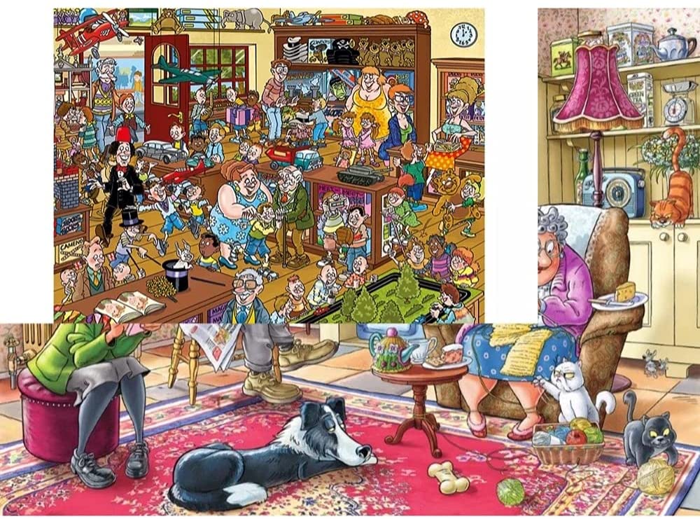 Wasgij - Destiny Puzzle 20 The Toy Shop! 1000 Piece Jigsaw - Image 2