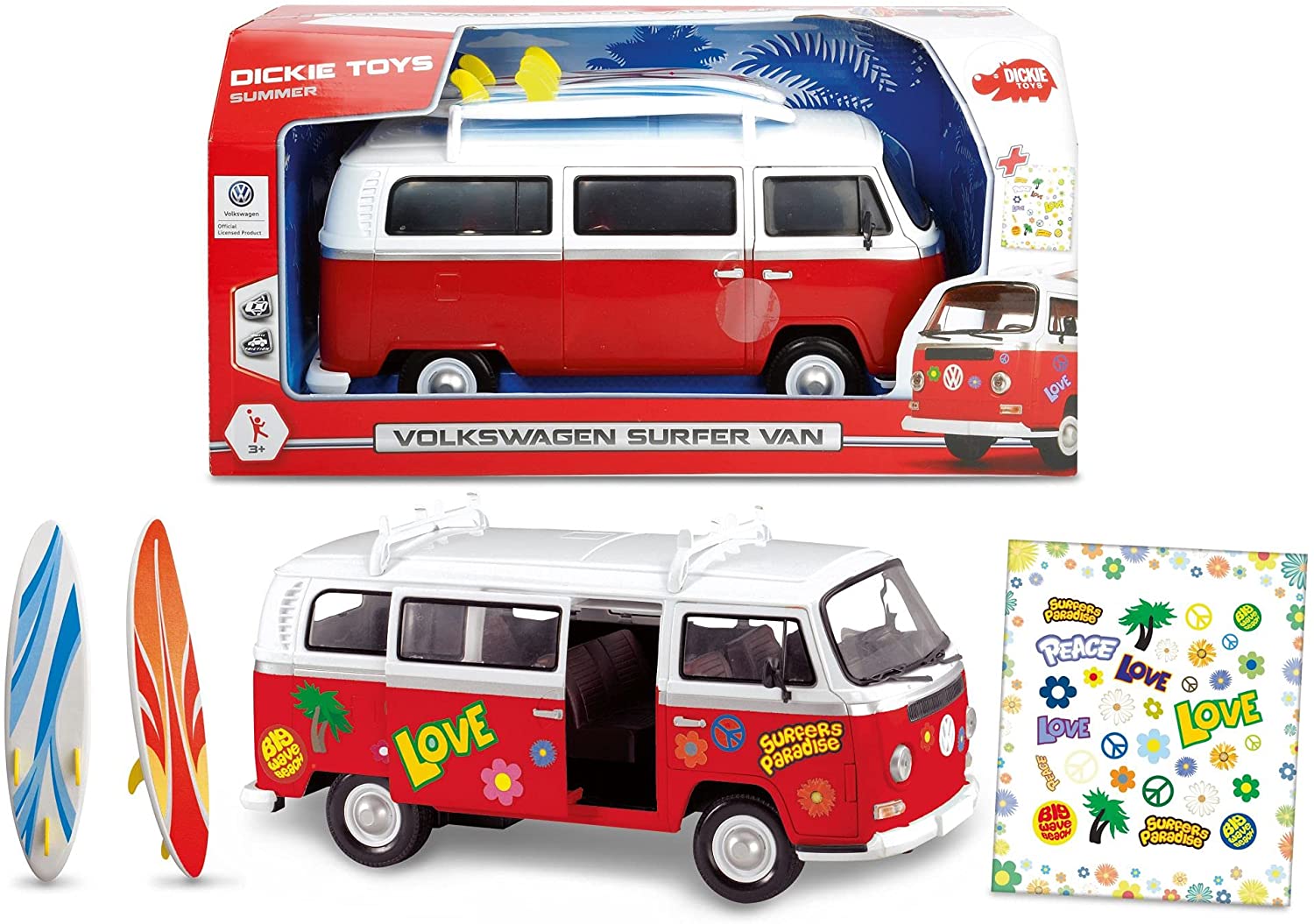 Dickie toys surfer van cheap
