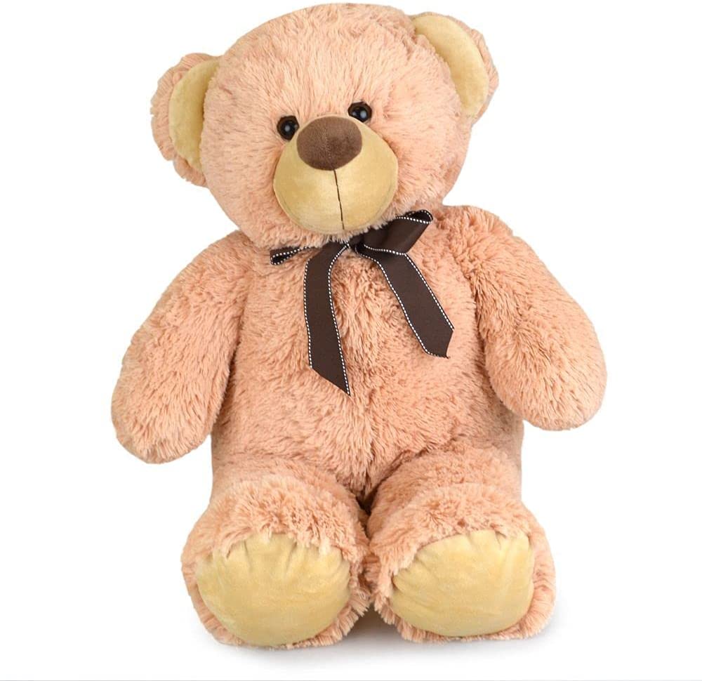 Korimco My Buddy Bear 90cm Soft Plush Beige
