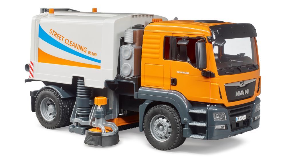 Bruder 1:16 Man Tgs Street Sweeper - Image 2