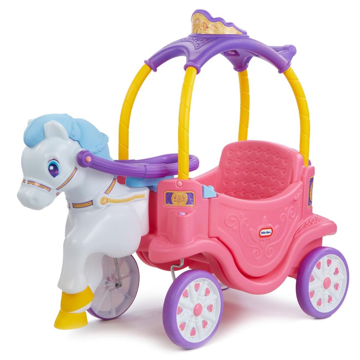 Little Tikes - Cozy Princess Horse & Carriage