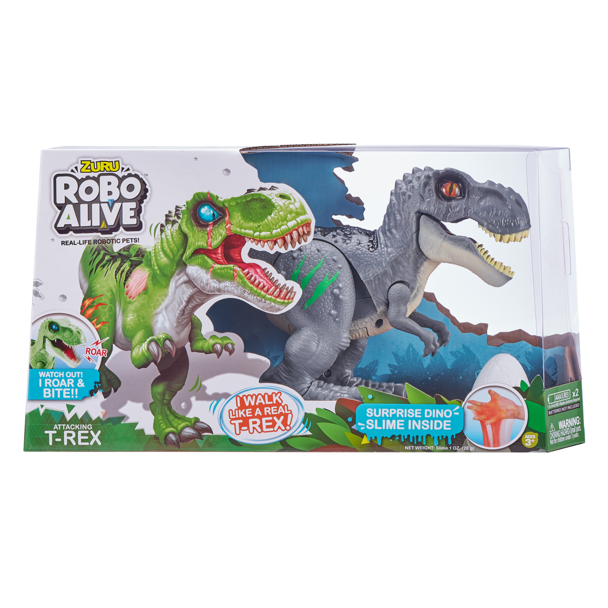 Zuru - Robo Alive Dinosaur With Slime Assorted Colors - Image 2