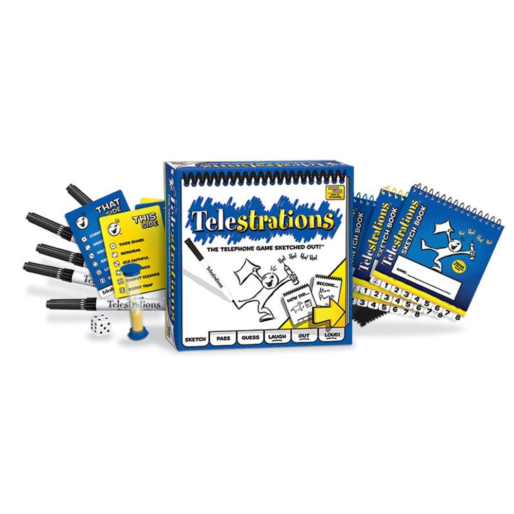 Telestrations Laugh Out Load Party Game
