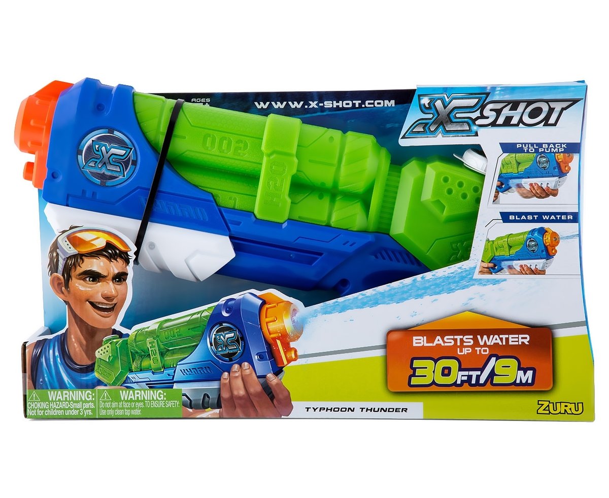 Water Blaster Typhoon Thunder Zuru X-shot