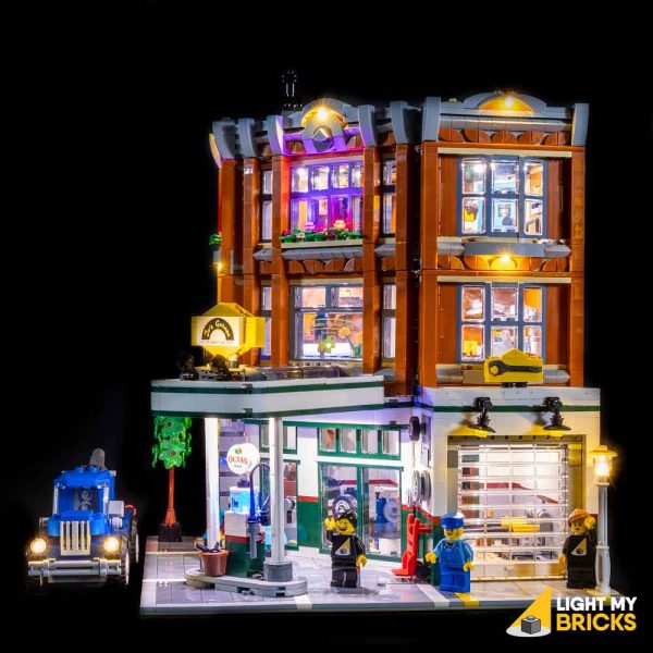 LIGHT KIT for LEGO Corner Garage 10264 - Light My Bricks - Image 6