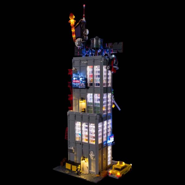 LIGHT KIT for LEGO Daily Bugle 76178 - Light My Bricks - Image 7