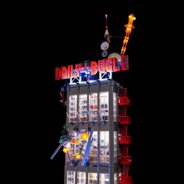 LIGHT KIT for LEGO Daily Bugle 76178 - Light My Bricks - Image 9