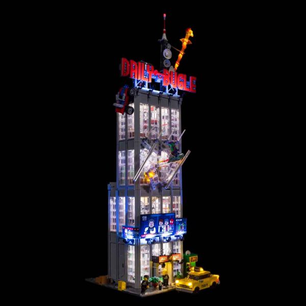 LIGHT KIT for LEGO Daily Bugle 76178 - Light My Bricks - Image 8