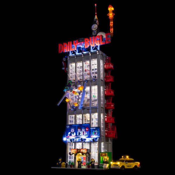 LIGHT KIT for LEGO Daily Bugle 76178 - Light My Bricks - Image 2