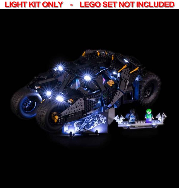LIGHT KIT for LEGO Batman Tumbler 76240 - Light My Bricks - Image 5