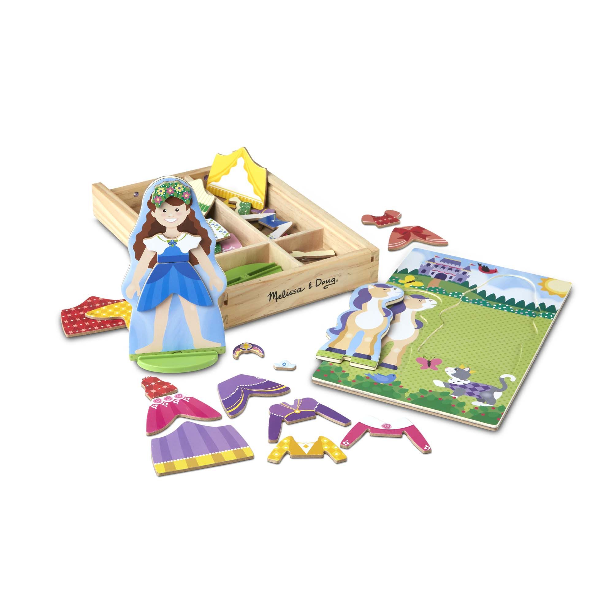 Melissa & Doug - Princess Magnetic Dress-up Play Set - Image 2