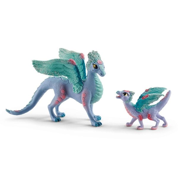 Schleich - Flower Dragon And Baby - Image 2