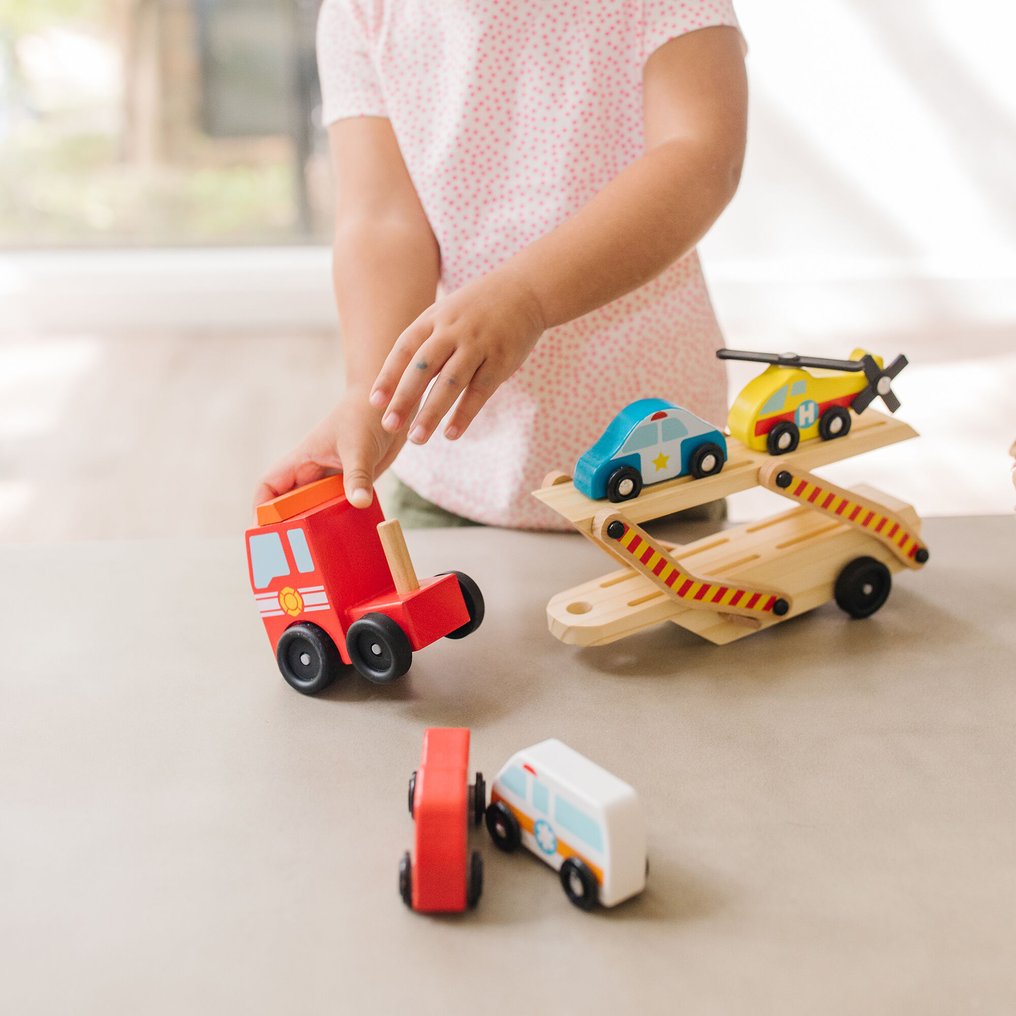 Melissa & Doug - Emergency Vehicle Carrier - Image 6