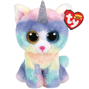 Ty Beanie Boos - Heather - I Look Better As A Unicorn 15cm Small
