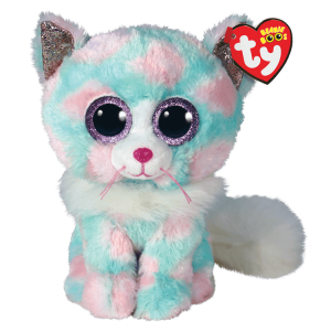Ty Beanie Boos - Opal - Pastel Cat 15cm Small
