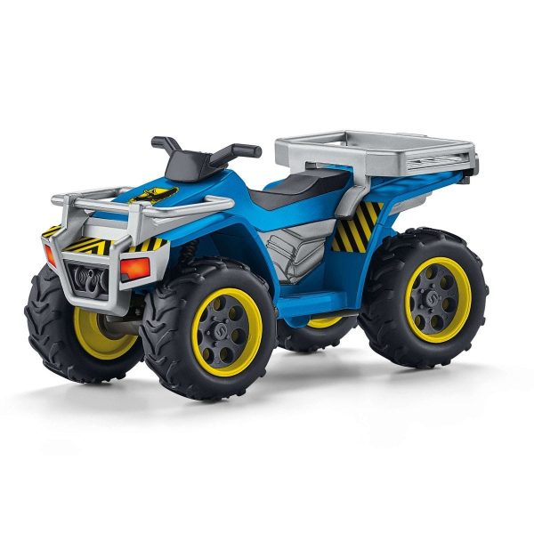 Schleich - Quad Escape From Velociraptor  Dinosaur Figurine - Image 4