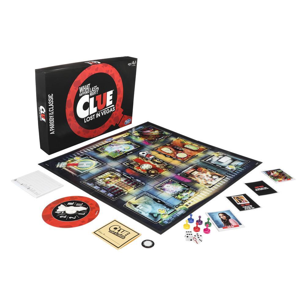 Hasbro Gaming - Clue Lost In Vegas Board Game Adult Party Game Parody Of The Classic Whodunnit Mystery Game Hasbro - Image 2