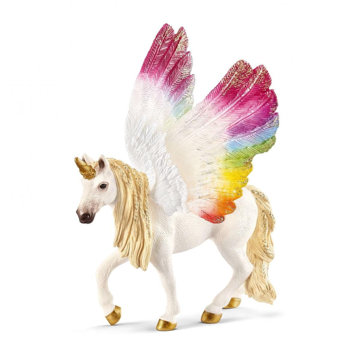 Schleich - Winged Rainbow Unicorn Bayala Magical Fantasy Figurine