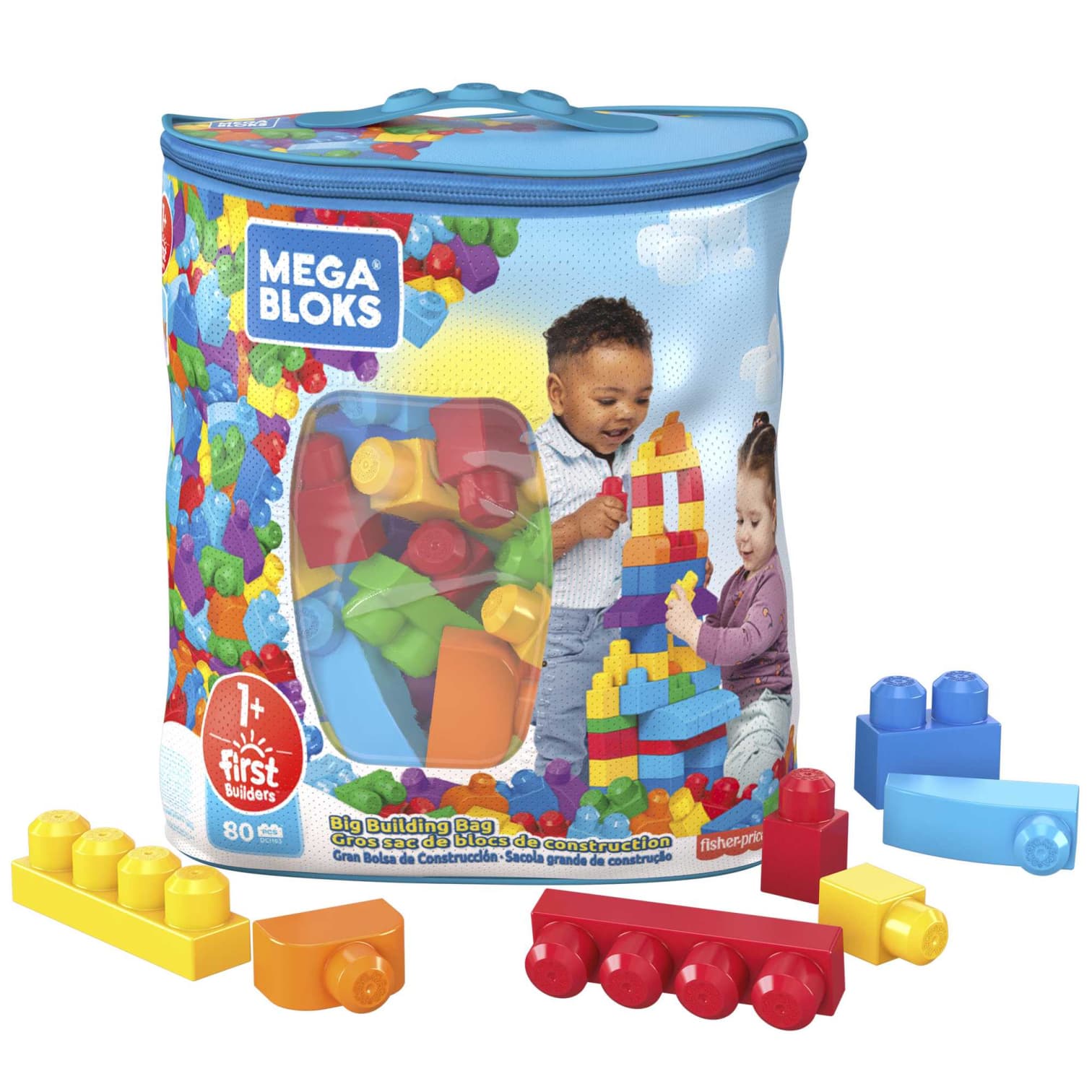 Mega Bloks - First Builders Big Building Bag Mattel