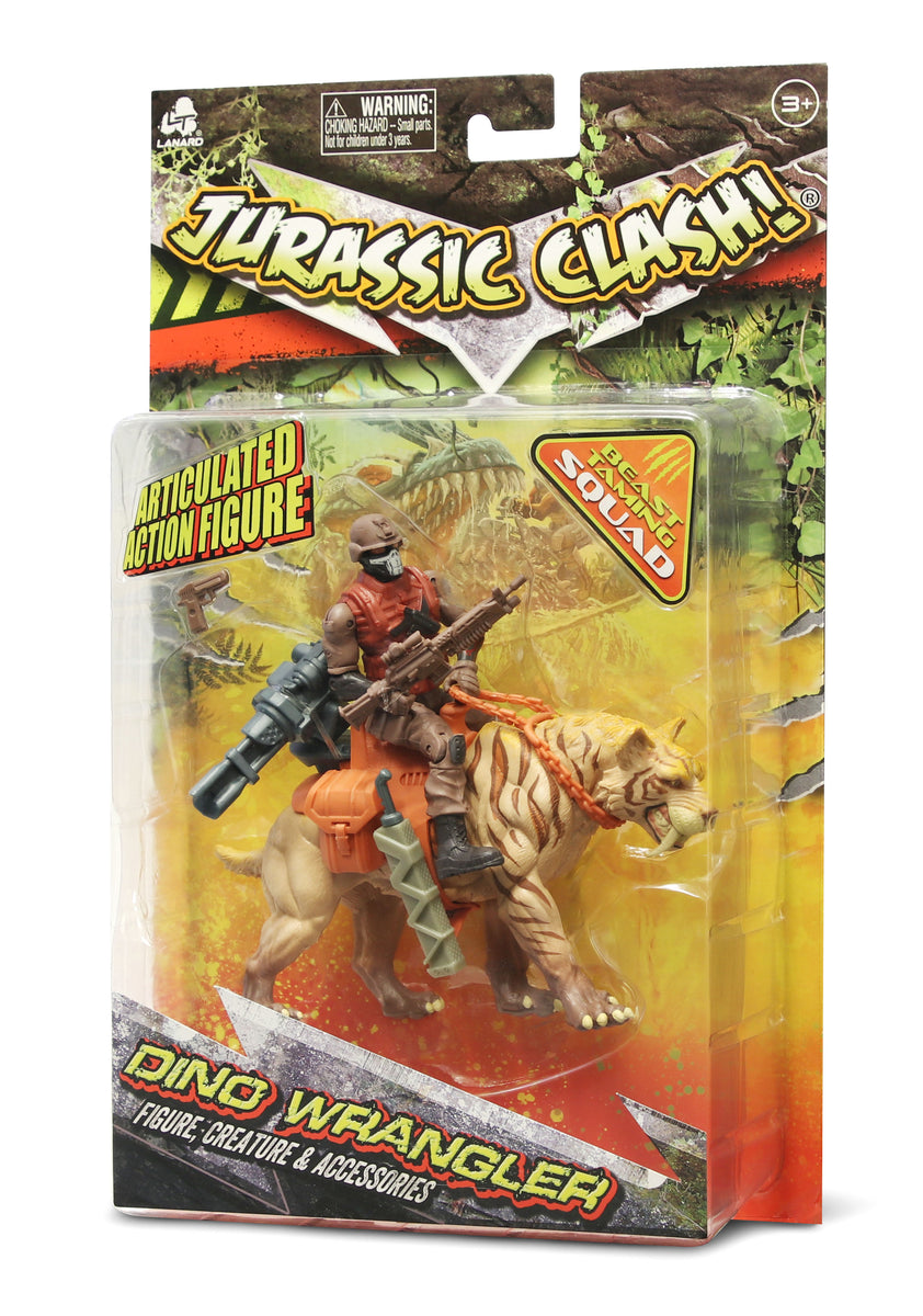 Jurassic Clash Dinowrangler Assorted