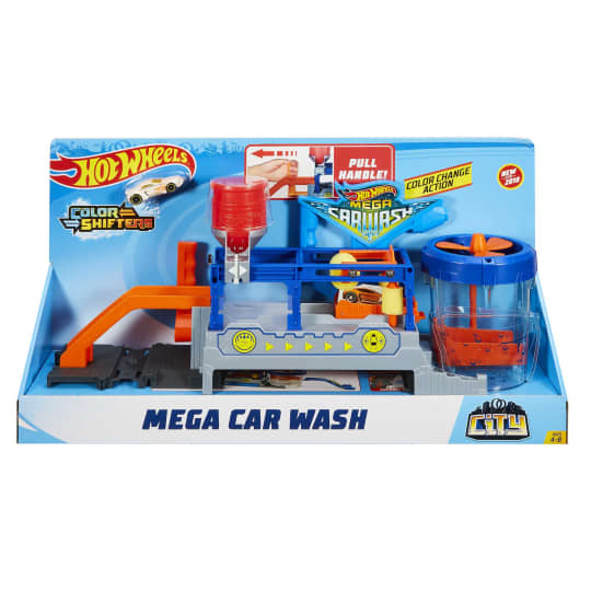 Hot Wheels® - Mega Car Wash Play Set Mattel