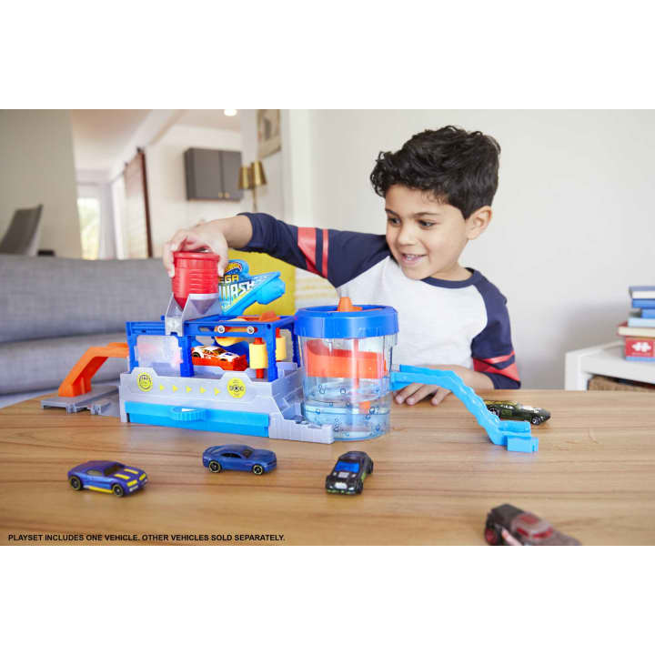 Hot Wheels® - Mega Car Wash Play Set Mattel - Image 3