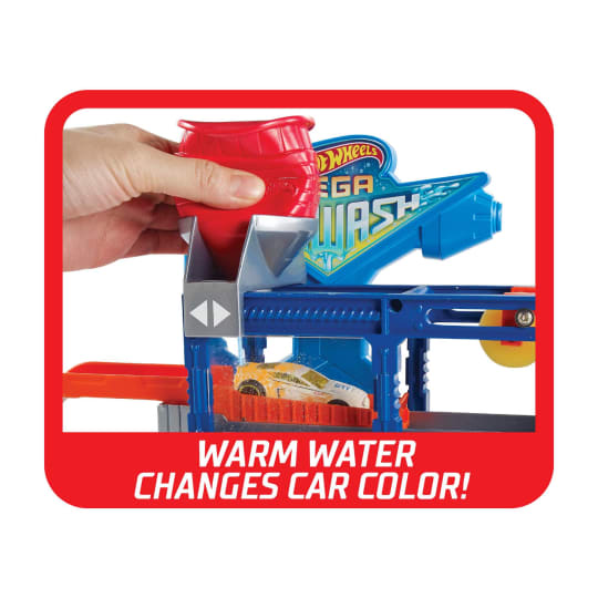 Hot Wheels® - Mega Car Wash Play Set Mattel - Image 5