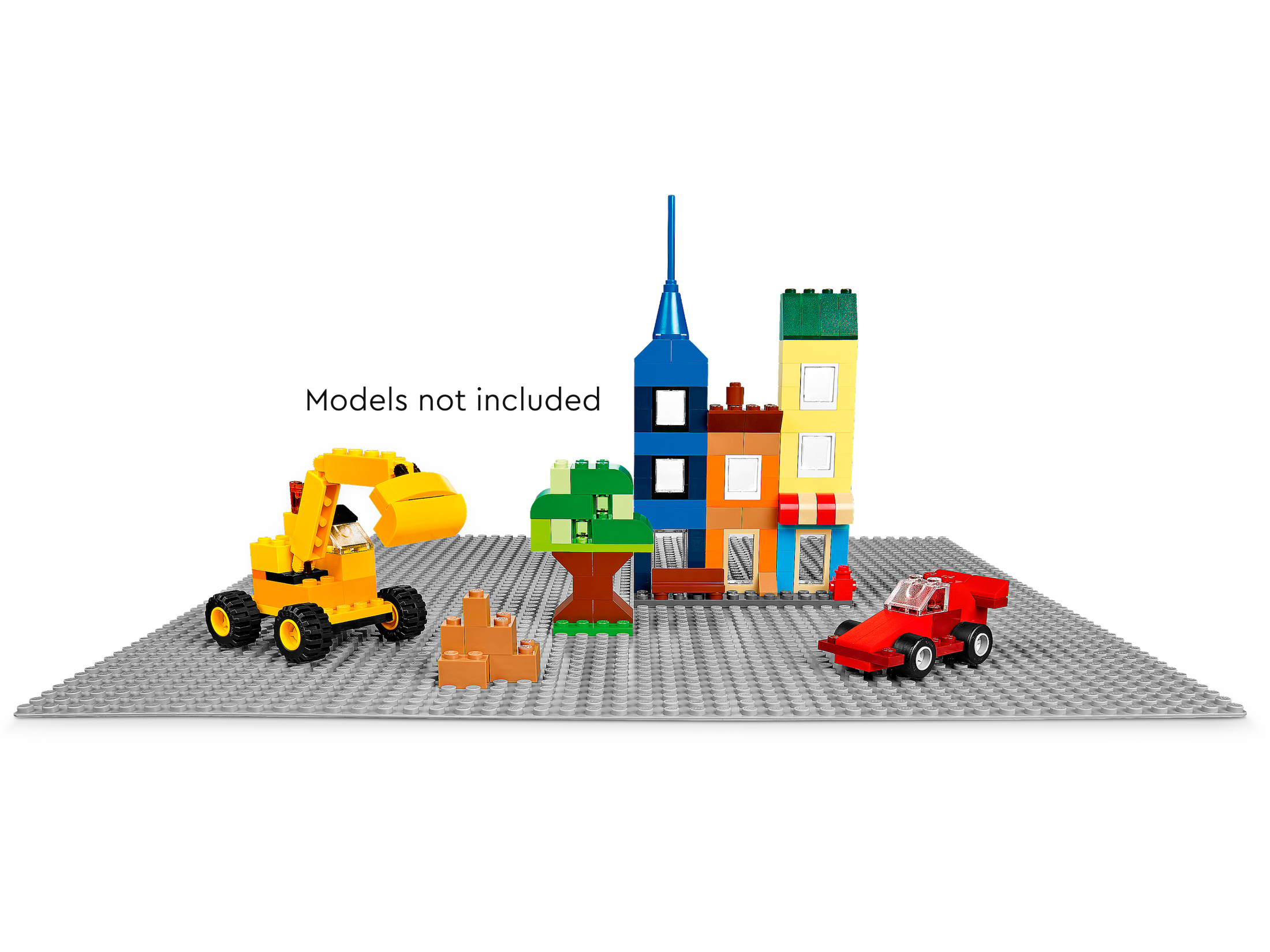 LEGO 11024 Gray Baseplate - Classic 4+ - Image 3
