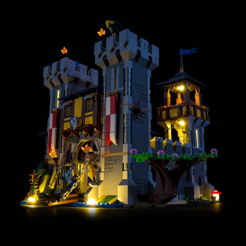 LIGHT KIT for LEGO Medieval Castle 31120 - Light My Bricks - Image 4