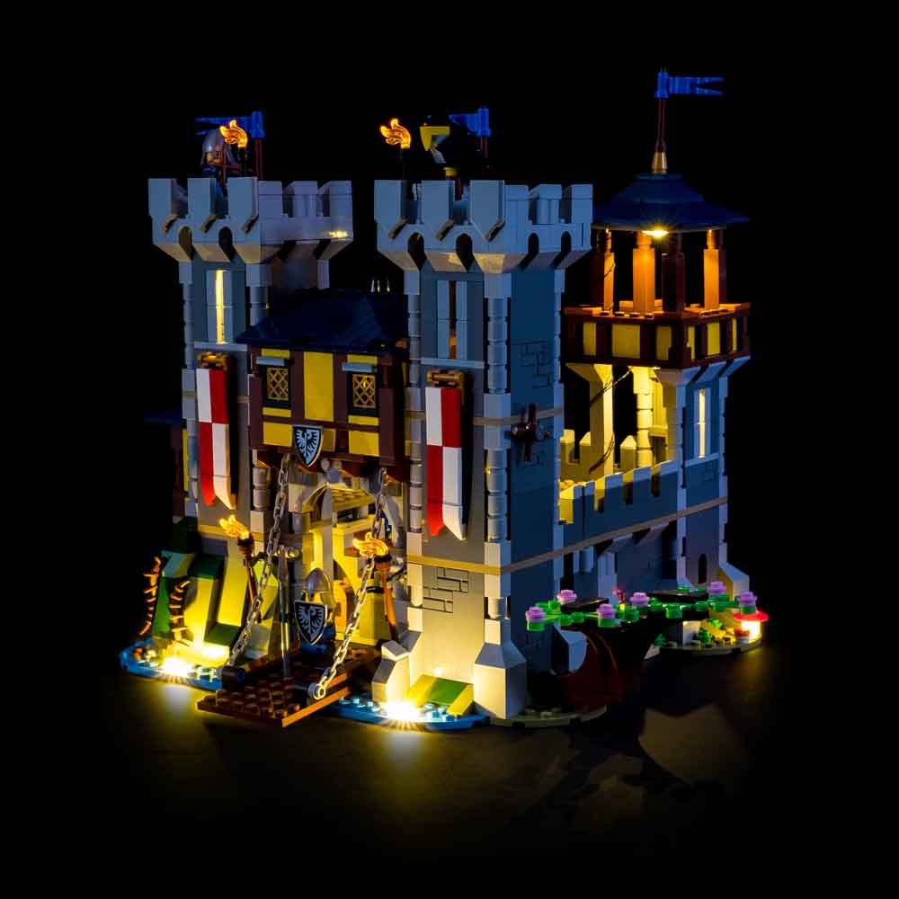LIGHT KIT for LEGO Medieval Castle 31120 - Light My Bricks - Image 6