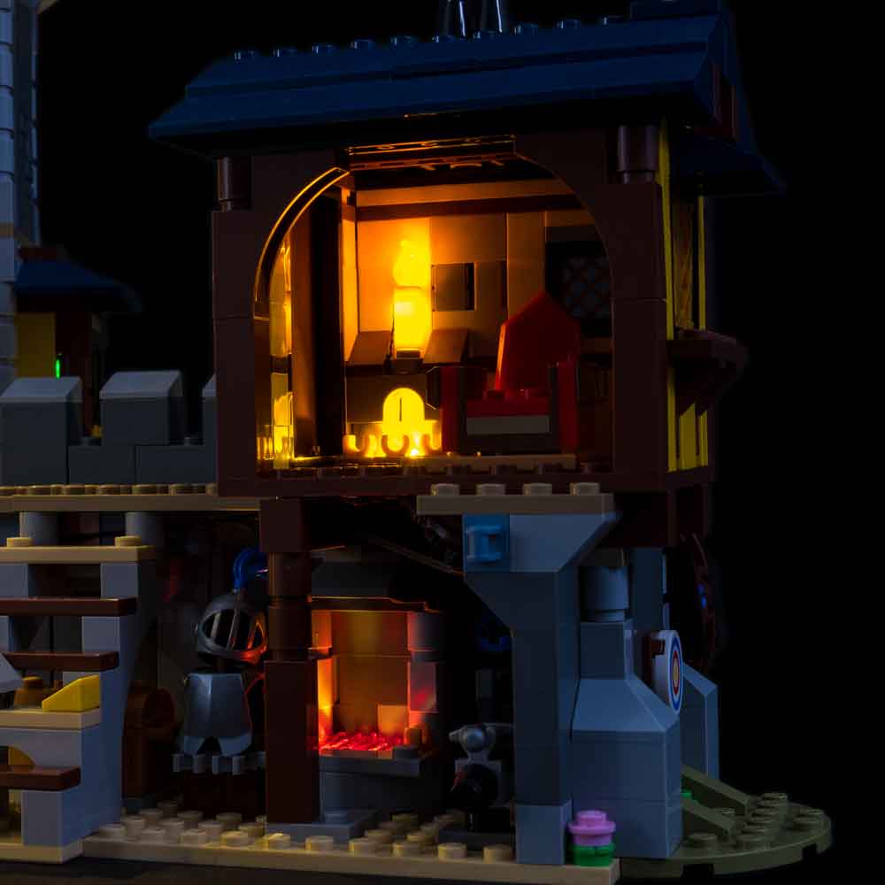 LIGHT KIT for LEGO Medieval Castle 31120 - Light My Bricks - Image 9
