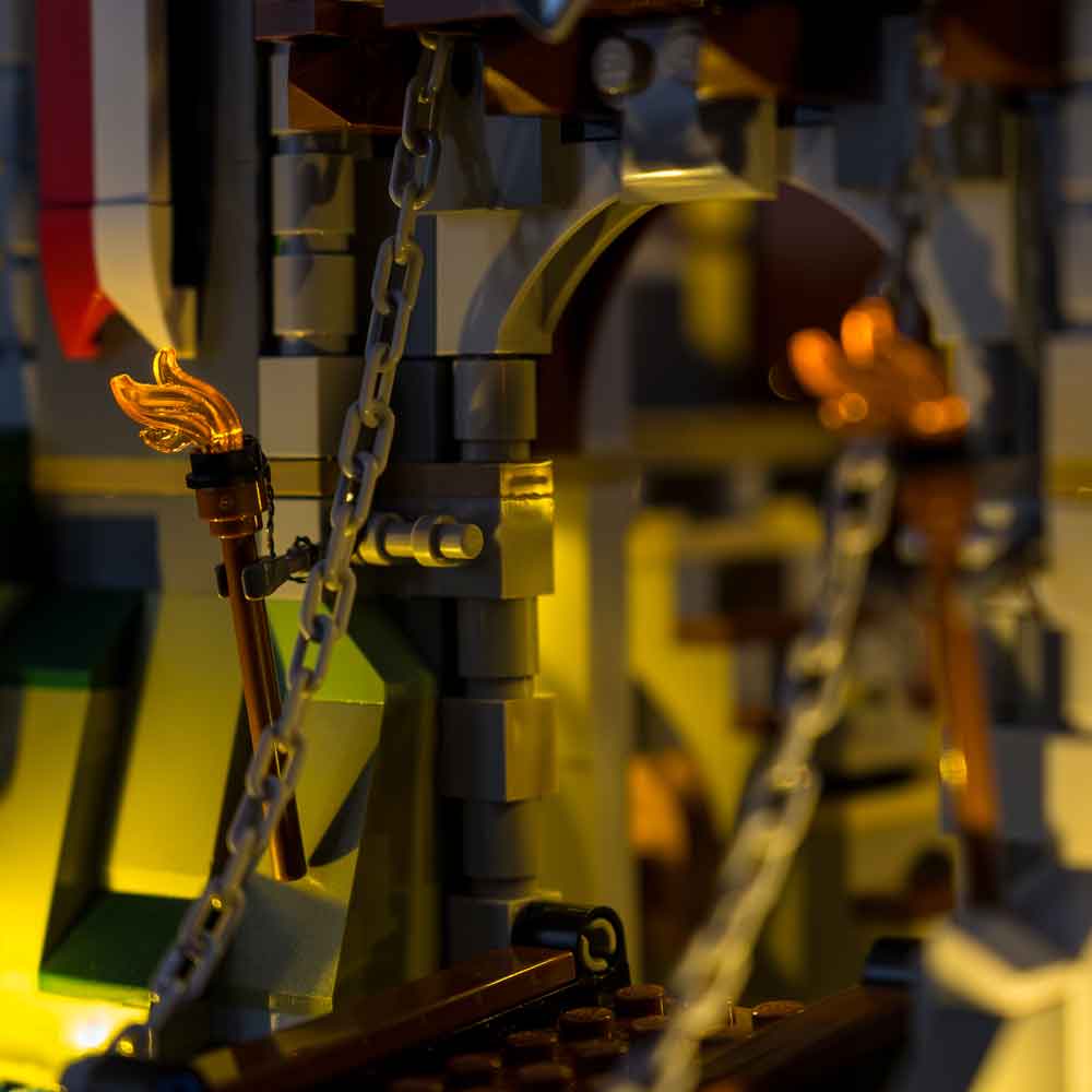 LIGHT KIT for LEGO Medieval Castle 31120 - Light My Bricks - Image 8