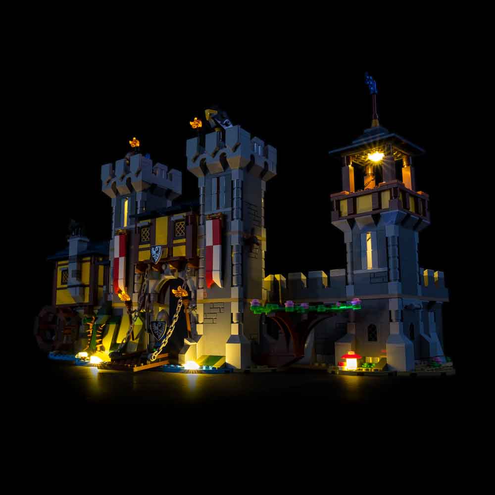 LIGHT KIT for LEGO Medieval Castle 31120 - Light My Bricks - Image 3
