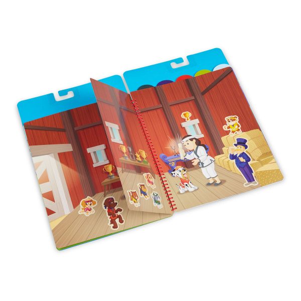 Melissa & Doug - Paw Patrol Restickable Stickers Flip-flap Pad - Classic Missions - Image 2