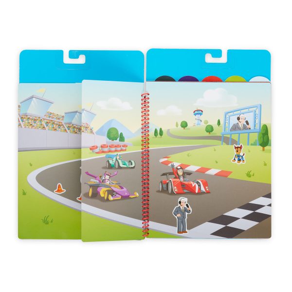 Melissa & Doug - Paw Patrol Restickable Stickers Flip-flap Pad - Classic Missions - Image 3
