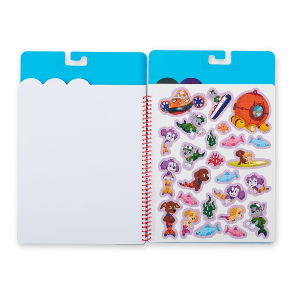 Melissa & Doug - Paw Patrol Restickable Stickers Flip-flap Pad - Classic Missions - Image 4