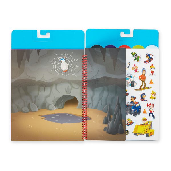 Melissa & Doug - Paw Patrol Restickable Stickers Flip-flap Pad - Classic Missions - Image 6