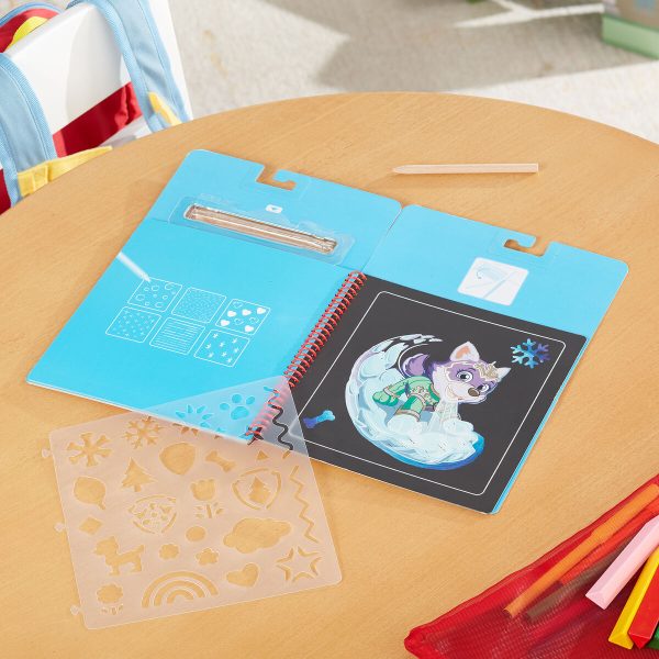 Melissa & Doug - Paw Patrol Scratch Art Pad - Skye - Image 5