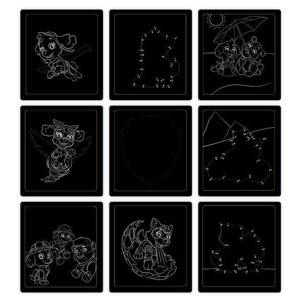Melissa & Doug - Paw Patrol Scratch Art Pad - Skye - Image 6