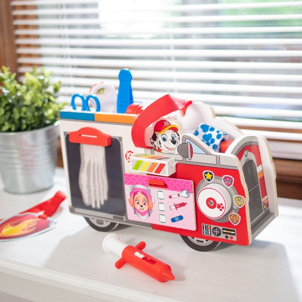 Melissa & Doug - Paw Patrol Marshalls Wooden Rescue Caddy - Image 5