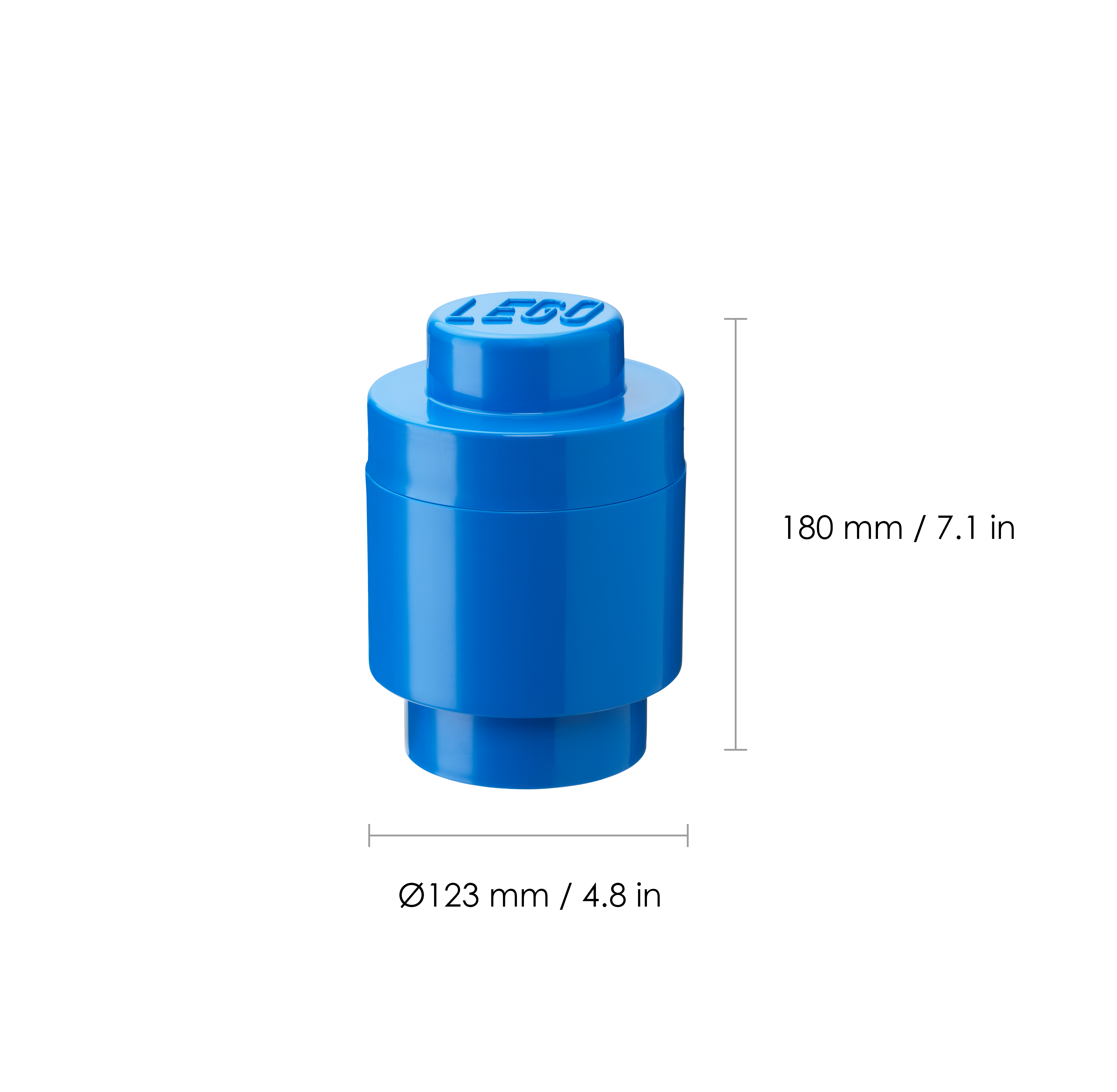 LEGO Storage Round 1 Blue 4030 - Room Copenhagen - Image 3