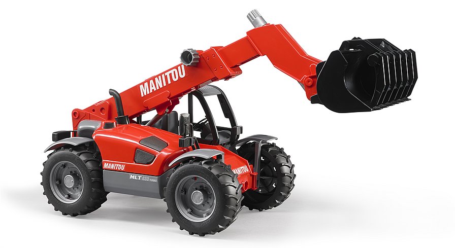 Bruder Manitou Teleskopic Loader Mlt 633 - Bruder Construction