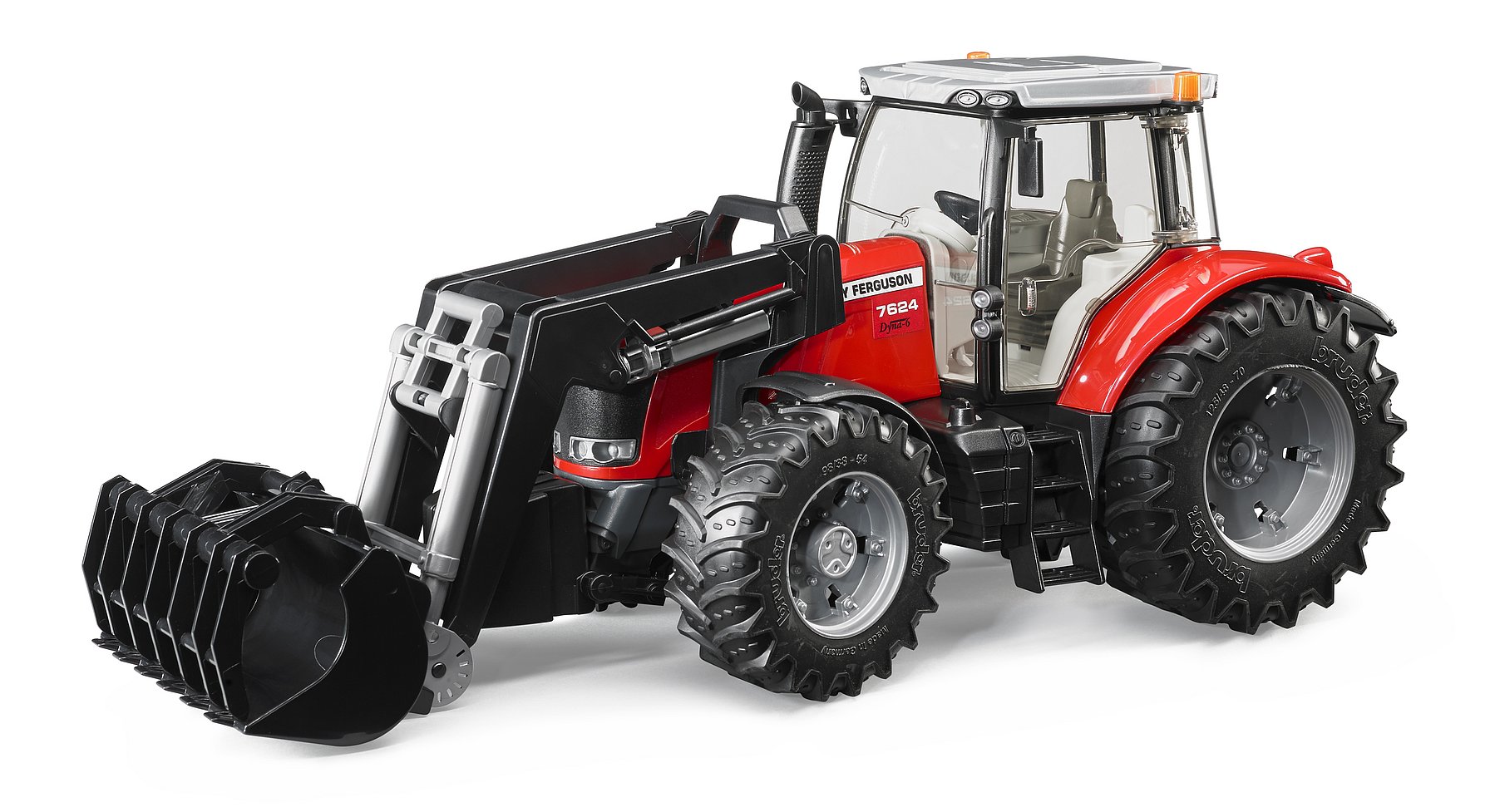 Bruder Massey Ferguson 7624 With Front loader - Bruder Agriculture