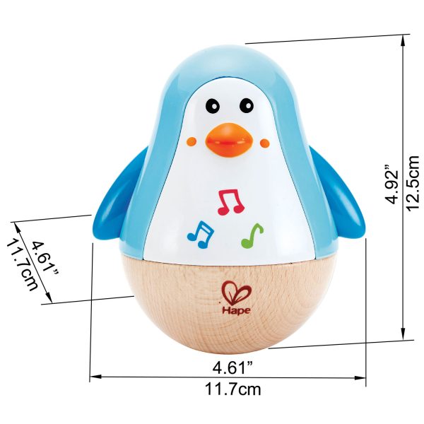 Hape -  Penguin Wobbler Musical - Image 4