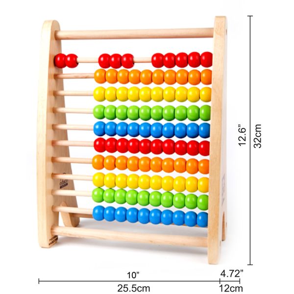 Hape -  Abacus Rainbow Beads - Image 4
