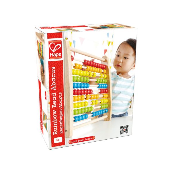 Hape -  Abacus Rainbow Beads - Image 6