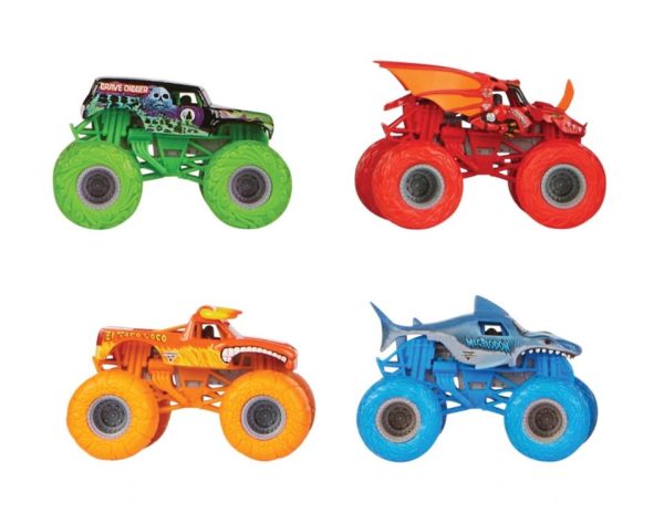 Monster Jam  - True Metal Tough Treads 4 Pack - Image 2